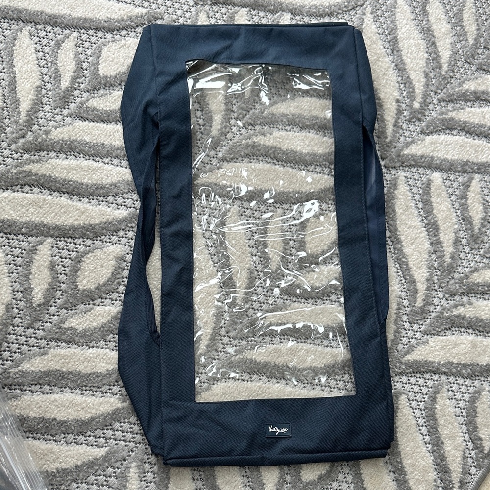 Thirty-One Navy Clear Panel Lid